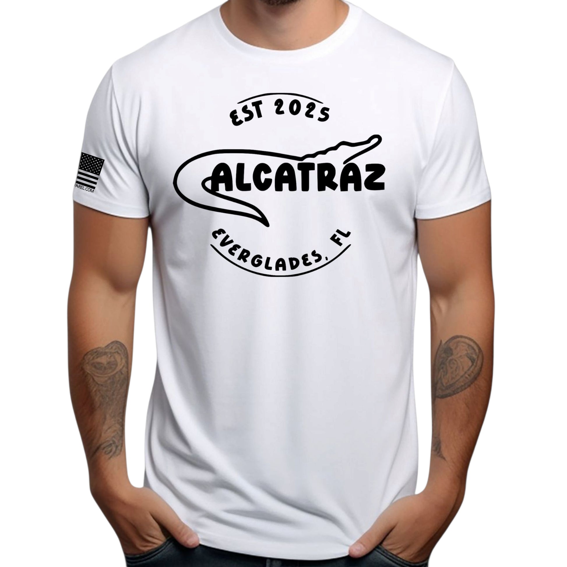 Alligator Alcatraz Soft Cotton T-Shirt - Patriot Approved Apparel