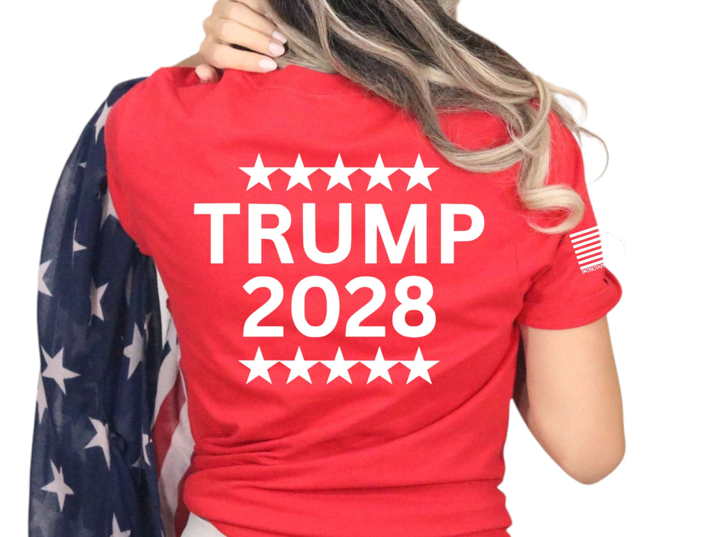 TRUMP 2028 Heavy Cotton T-Shirt - Patriot Approved Apparel