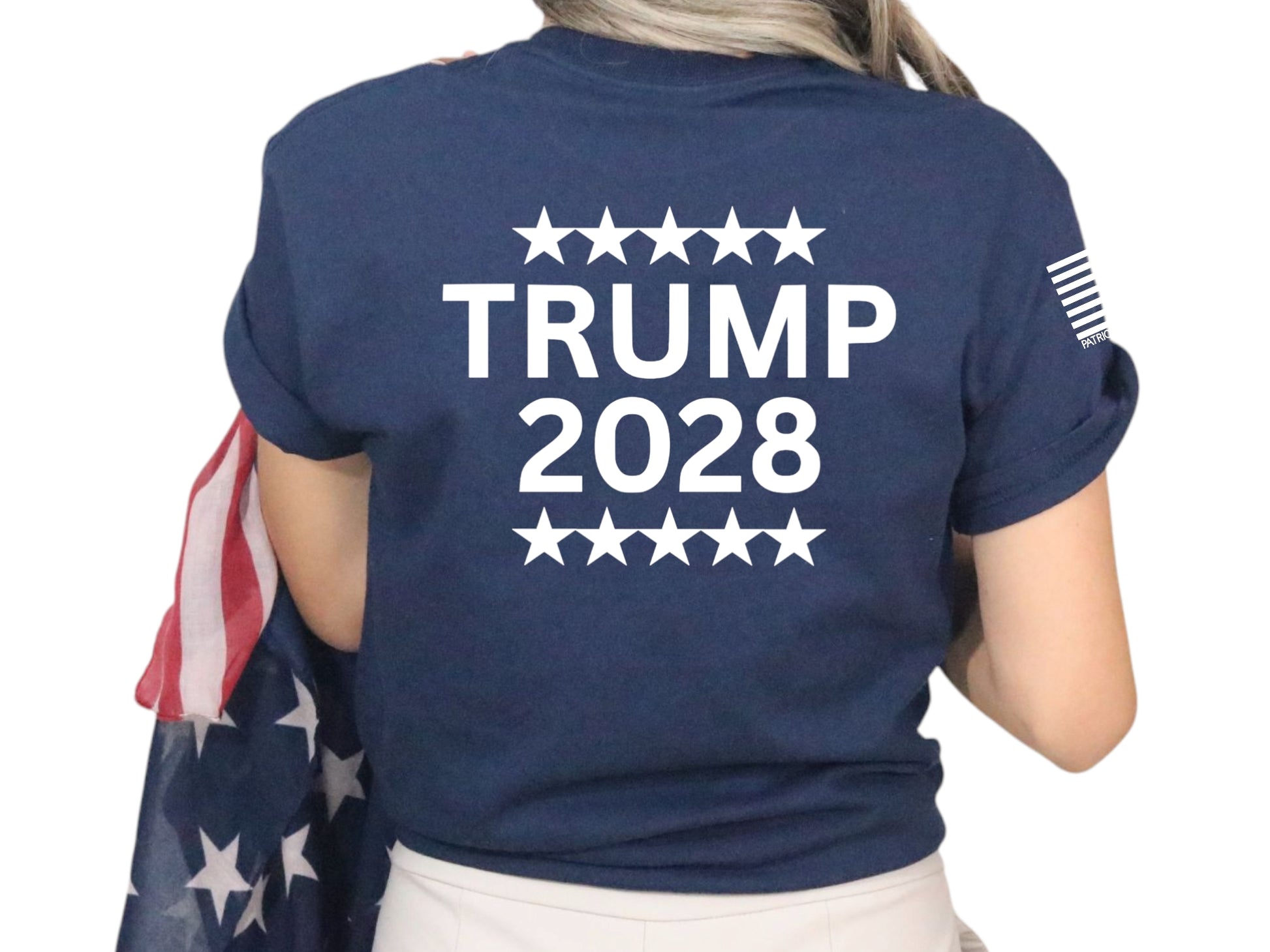 TRUMP 2028 Heavy Cotton T-Shirt - Patriot Approved Apparel