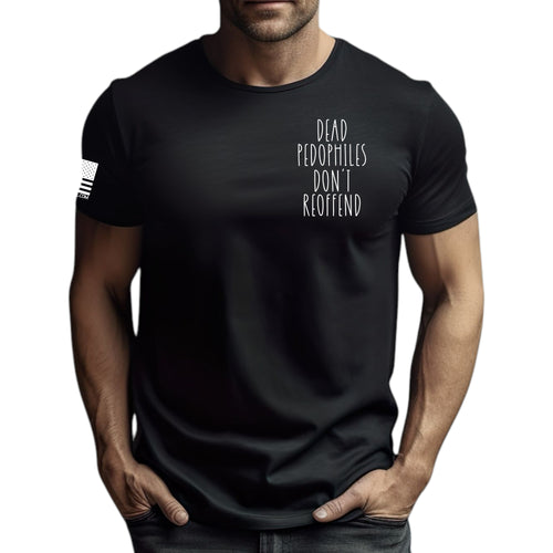 Dead Pedophiles Don't Reoffend Heavy Cotton T-Shirt - Patriot Approved Apparel
