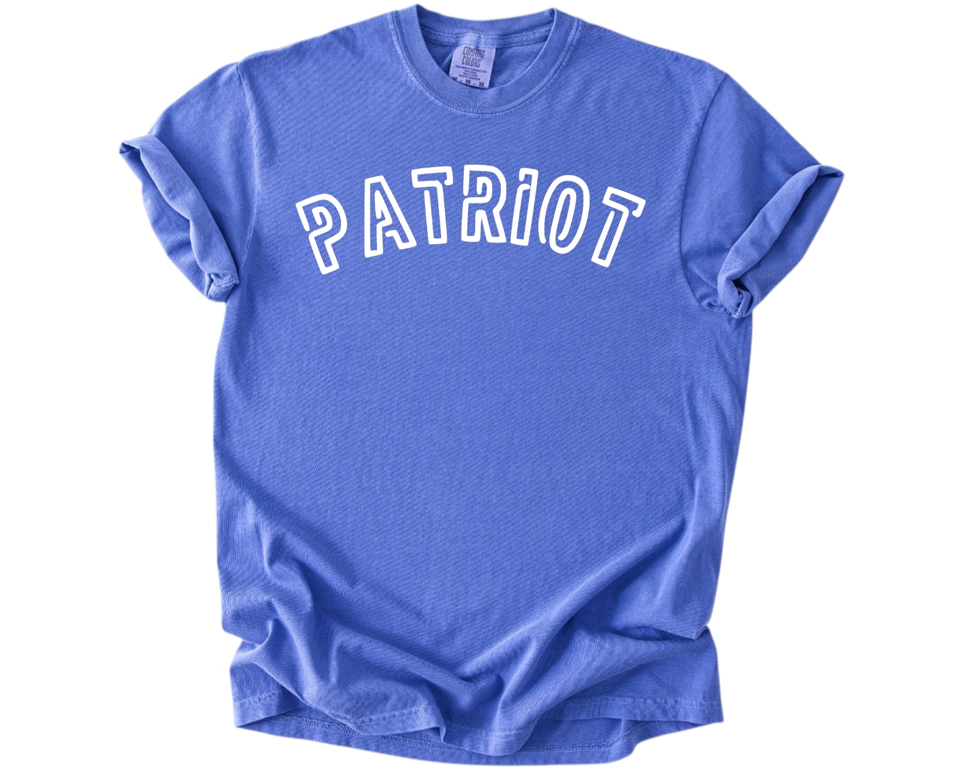 Patriot Heavy Cotton T-Shirt (Periwinkle) - Patriot Approved Apparel