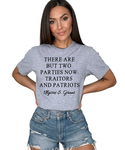 Traitors & Patriots Heavy Cotton T-Shirt