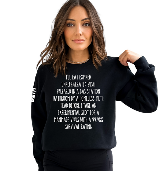 Gas Station Sushi Sweatshirt