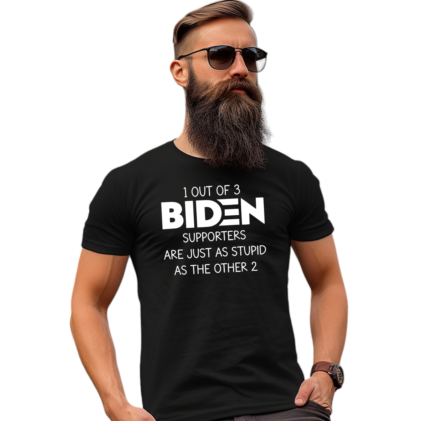 Biden Supporters Soft Cotton T-Shirt