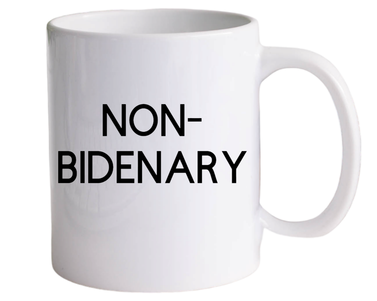 Non-Bidenary 12oz Ceramic Mug