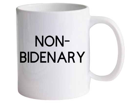 Non-Bidenary 12oz Ceramic Mug