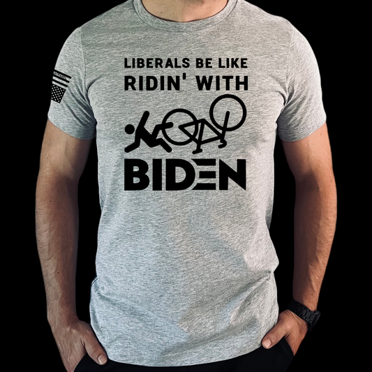 Ridin With Biden Heavy Cotton T-Shirt