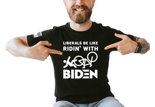 Ridin With Biden Soft Cotton T-Shirt