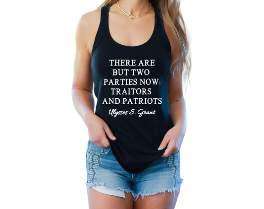 Traitors & Patriots Women's Racerback Tank