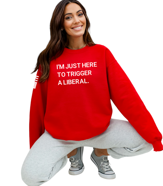 Trigger A Liberal Sweatshirt