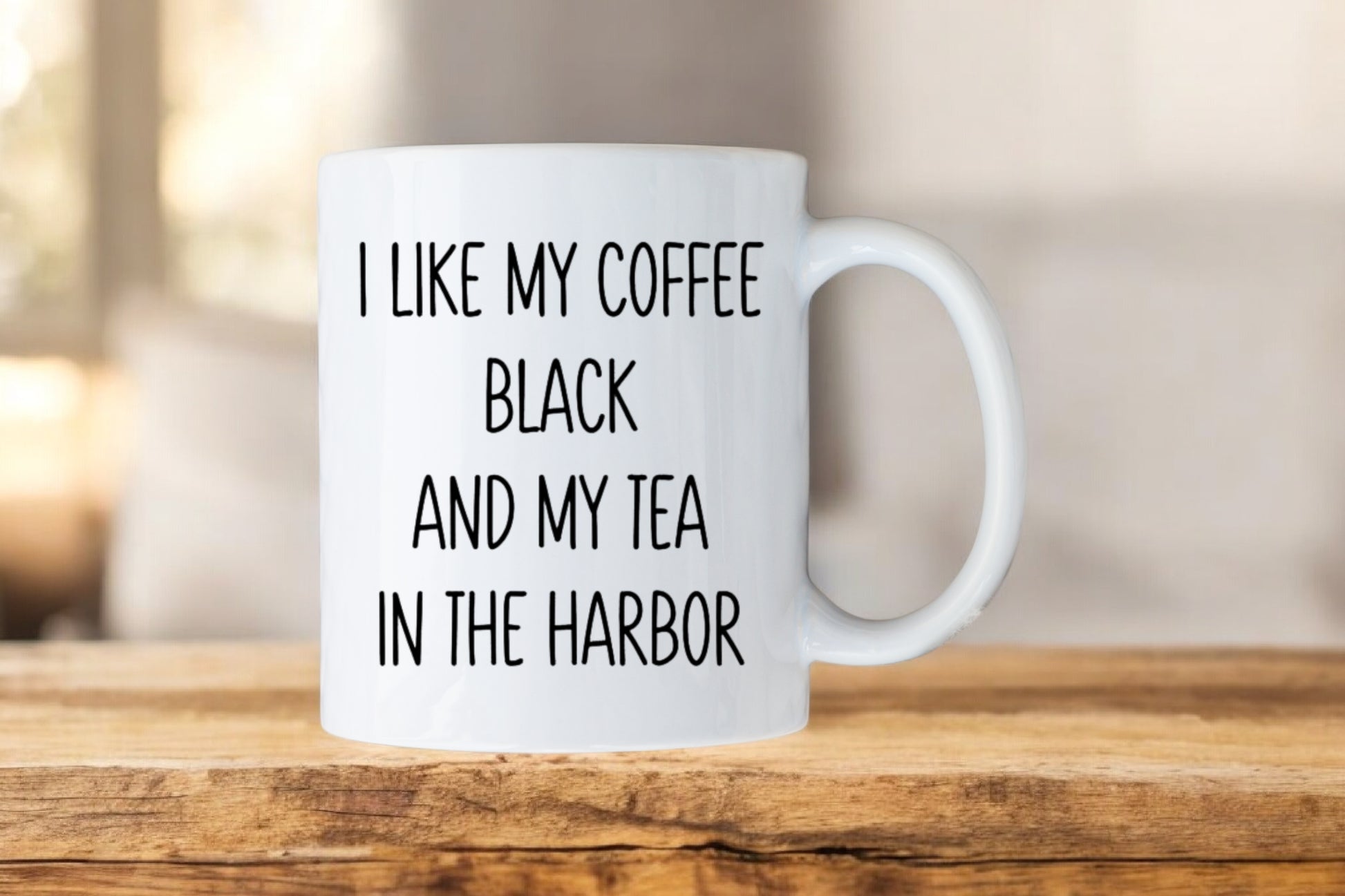 Tea In The Harbor 12oz Ceramic Mug