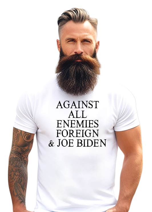 Against All Enemies Heavy Cotton T-Shirt