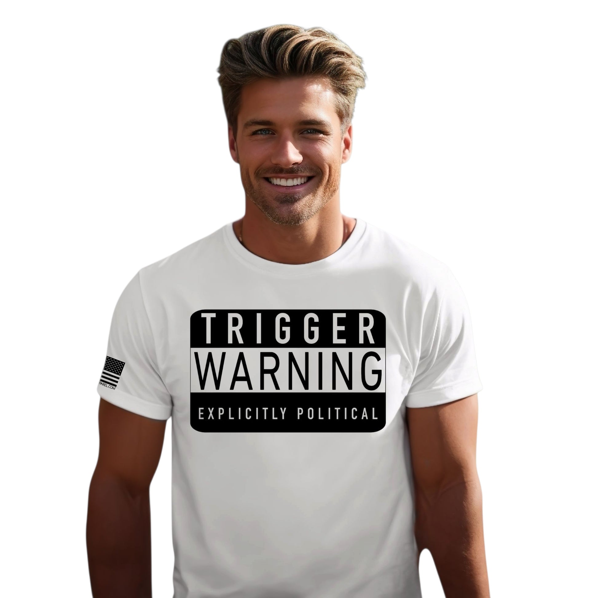 Trigger Warning Soft Cotton T-Shirt - Patriot Approved Apparel