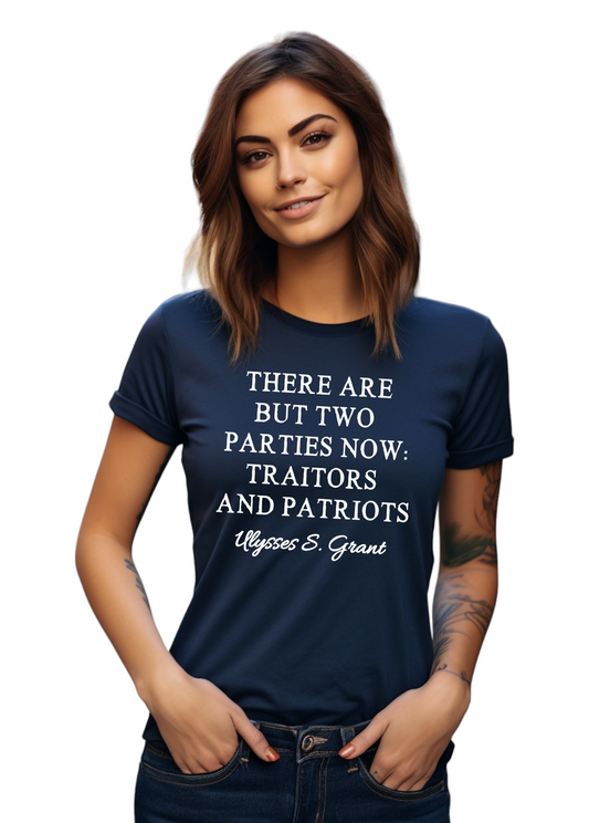 Traitors & Patriots Soft Cotton T-Shirt