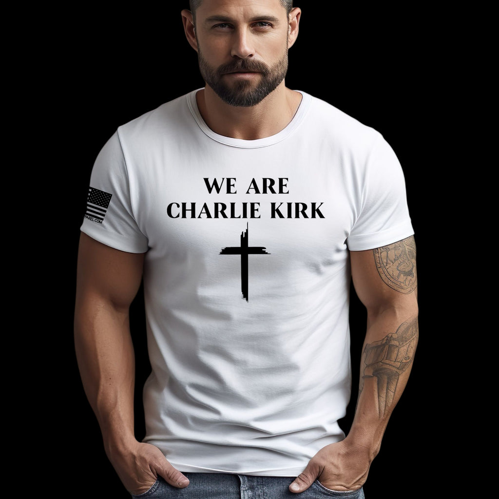 We Are Charlie Kirk Heavy Cotton T-Shirt