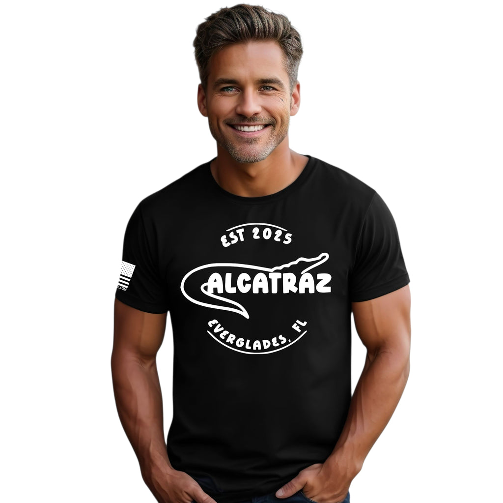 Alligator Alcatraz Heavy Cotton T-Shirt - Patriot Approved Apparel